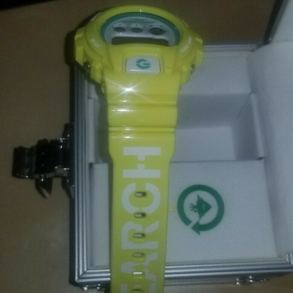Limited Edition Rare Yellow LRG G-Shock